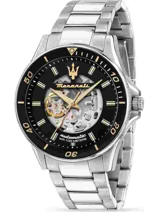 Maserati R8823140014 Herrenuhr Sfida Automatik 44mm 10ATM