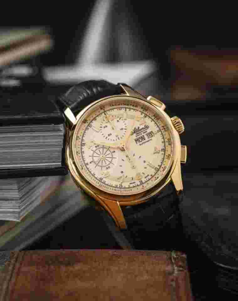 Atlantic Worldmaster Prestige Valjoux Limited Edition 2026 PVD Gold