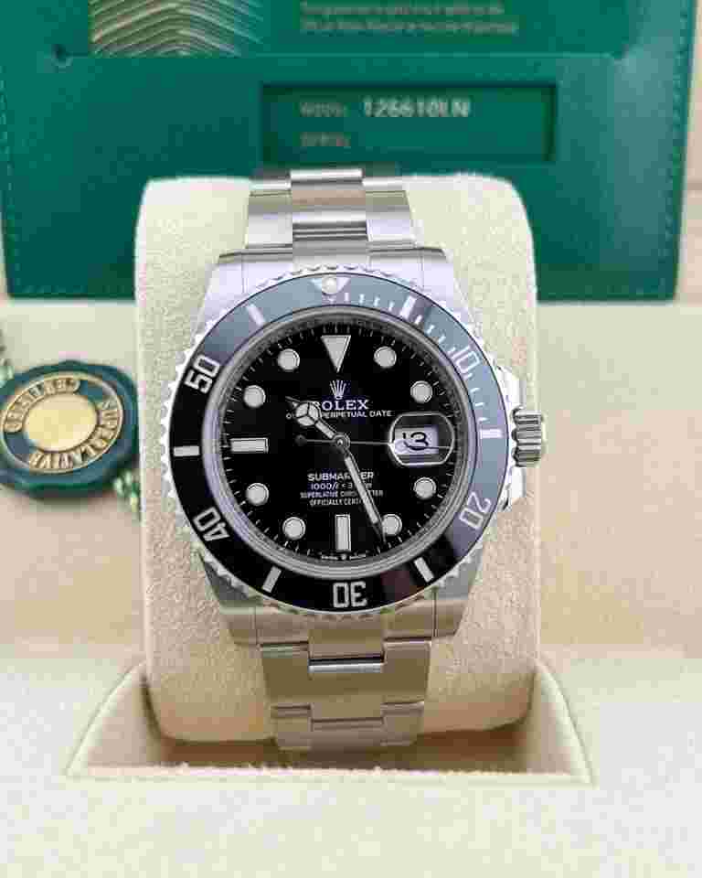 Rolex Submariner Date In Stock 2025 Submariner Date Black Dial 126610LN Oyster Bracelet