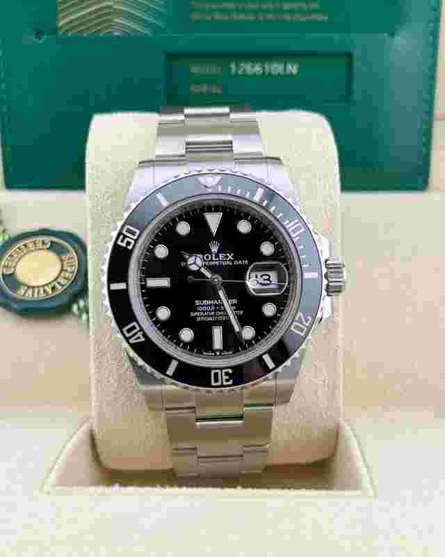 Rolex Submariner Date In Stock 2025 Submariner Date Black Dial 126610LN Oyster Bracelet