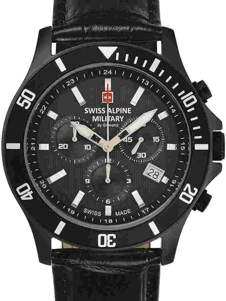 Swiss Alpine Military 7022.9577 Chronograph Herrenuhr 42mm 10ATM