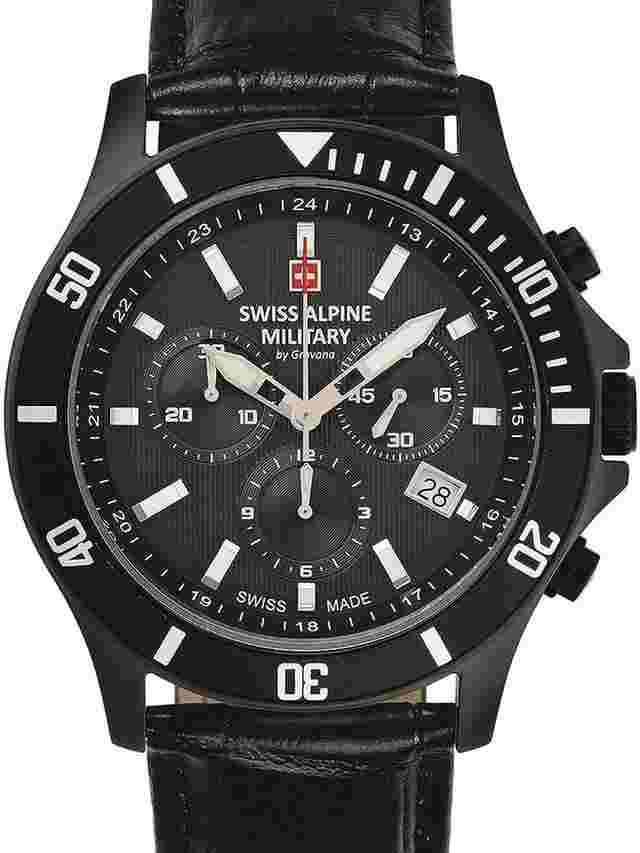 Swiss Alpine Military 7022.9577 Chronograph Herrenuhr 42mm 10ATM 