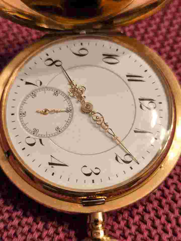 Union Glashütte Savonnettentaschenuhr