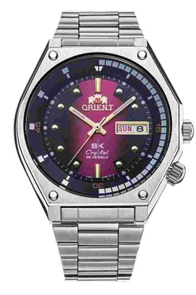Orient Mako RA-AA0B02R Mechanical Automatic Red Dial SK Crystal Watch FULL SET LIMITED UNIT AVAILABLE!!