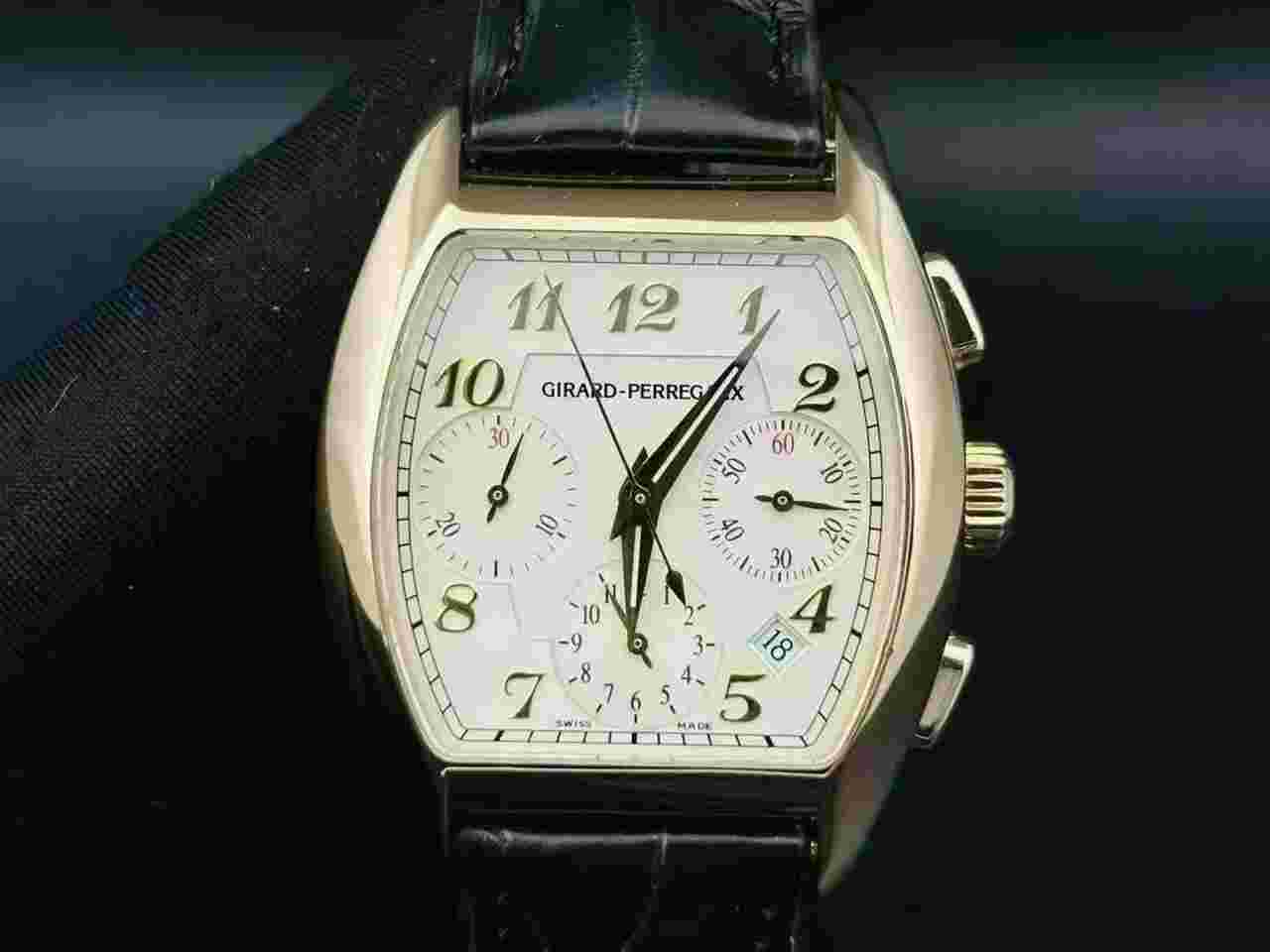 Girard Perregaux Richeville 27650-52-122-BAEA Automatic Rose gold Very good