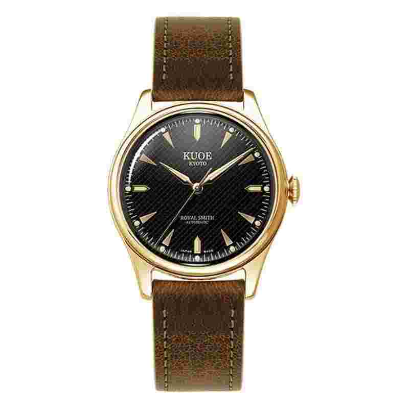 Kuoe Kyoto Montre Royal Smith 90-006 Gold rs90006c-gd-bk-it-vgr-sa