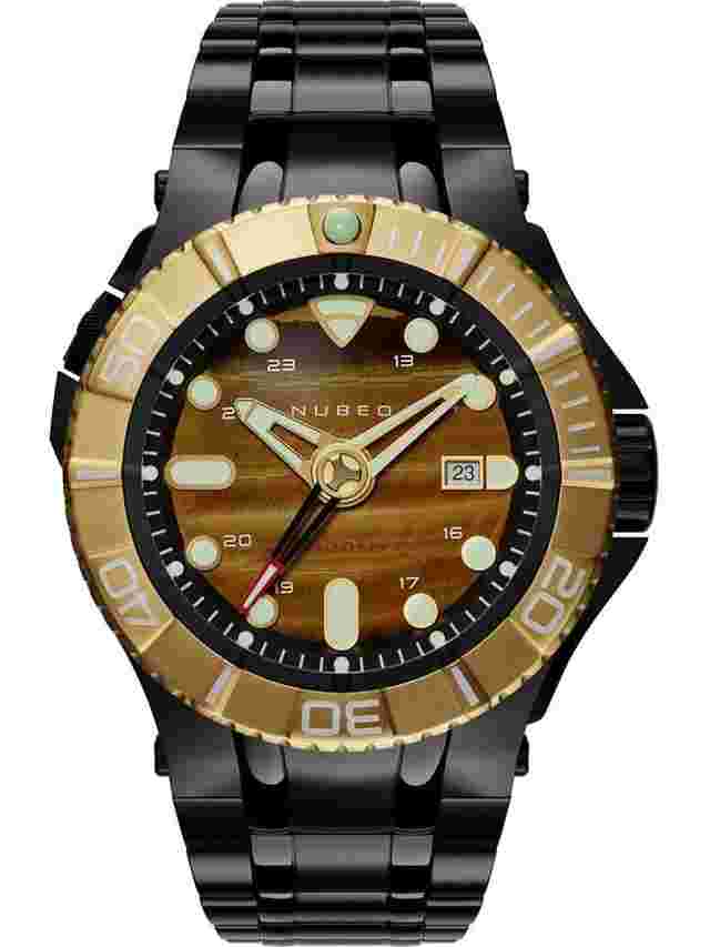 Nubeo NB-6054-11 Herrenuhr Manta Automatik 54mm 30ATM 