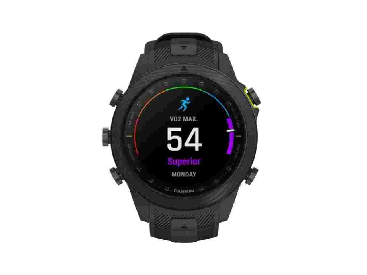 Garmin MARQ Athlete Gen 2 Carbon 46mm digital schwarzes Kautschukband