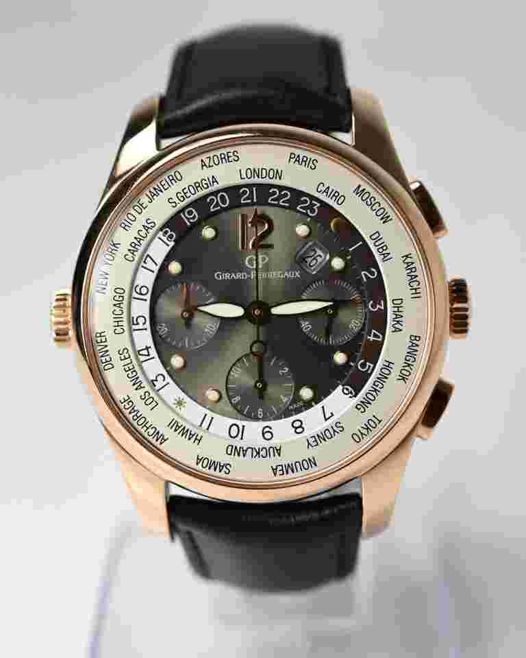 Girard Perregaux WW.TC GOLD 162g w PAPERS