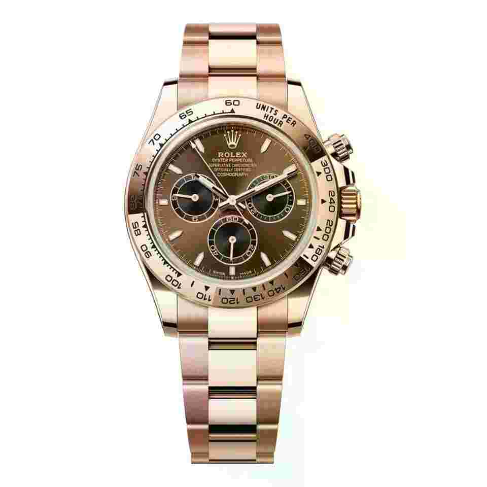 Rolex Daytona 126505-0005 40mm Rose Gold Oyster Bracelet Chocolate Dial Watch