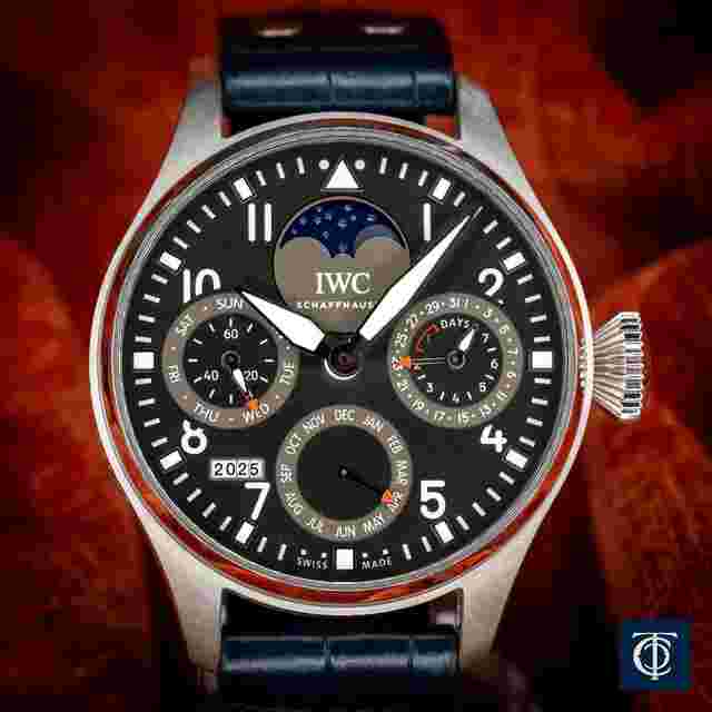 IWC Big Pilot Perpetual Calendar Boutique London | Complete Set | LE 38 | Exc. Condition