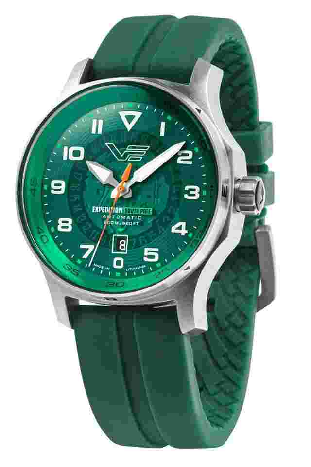 Vostok Europe YN55-592A759-GRN Herrenuhr Expedition South Pole Automatik Grün