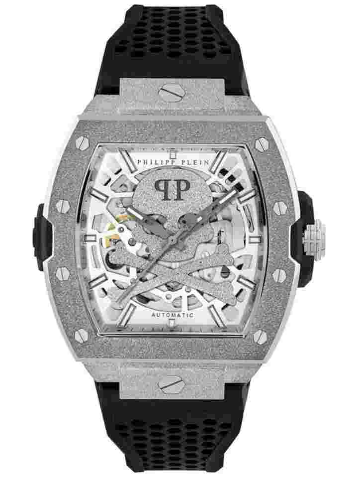 Philipp Plein PWJFA0925 Herrenuhr The $keleton Frosted Automatik 44mm 5ATM 