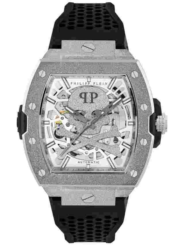 Philipp Plein PWJFA0925 Herrenuhr The $keleton Frosted Automatik 44mm 5ATM 