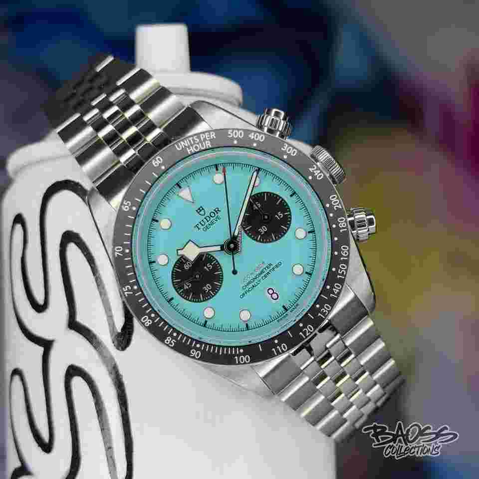Tudor Black Bay Chrono Flamingo Blue 2025 Tudor Black Bay Chrono Flamingo 79360N-0024