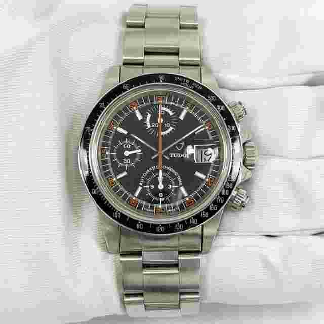 Tudor Big Block Monte Carlo 9420/0 40MM Black Dial Stainless SteelBig Block