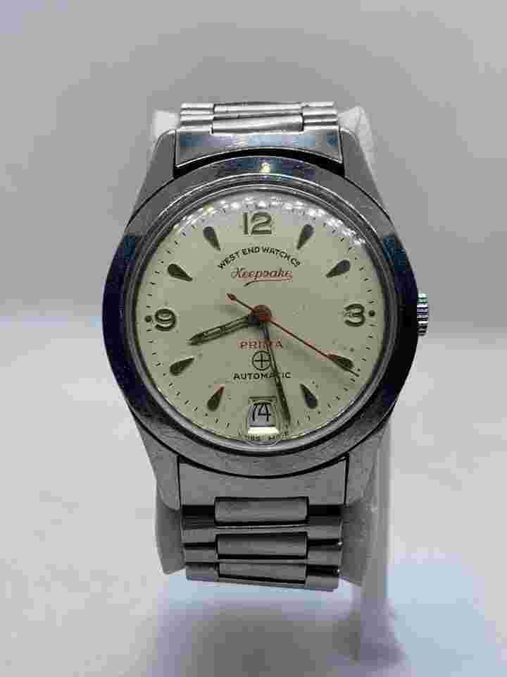 West End Watch Co. keepshake prima Vintage West End Watch Co Keepsake Prima Automatic Date 1960