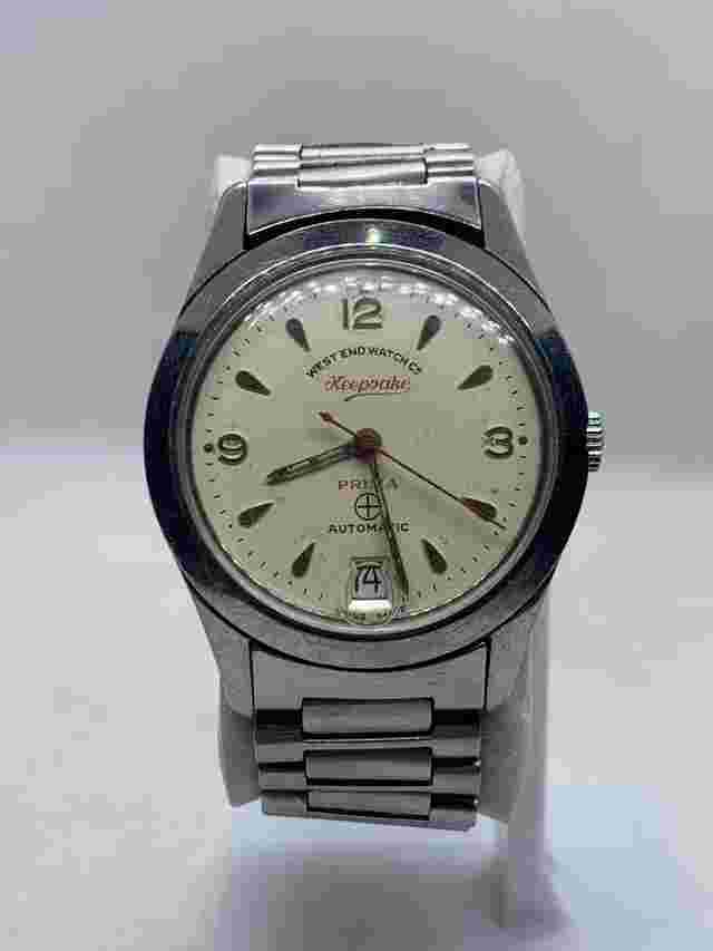 West End Watch Co. keepshake prima Vintage West End Watch Co Keepsake Prima Automatic Date 1960