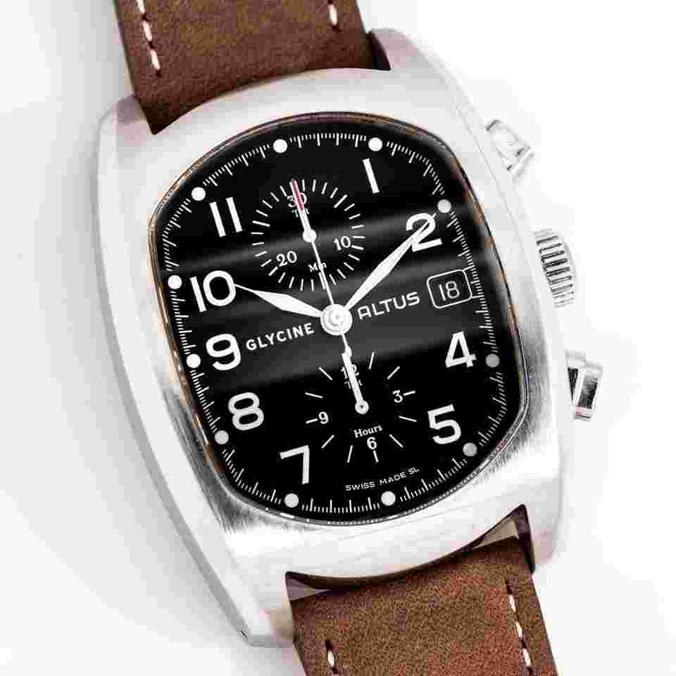 Glycine 2010's Glycine Altus Ref. 3811 Automatic Stainless Steel Watch ( 15784)