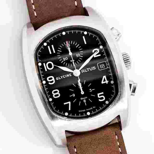Glycine 2010's Glycine Altus Ref. 3811 Automatic Stainless Steel Watch ( 15784)