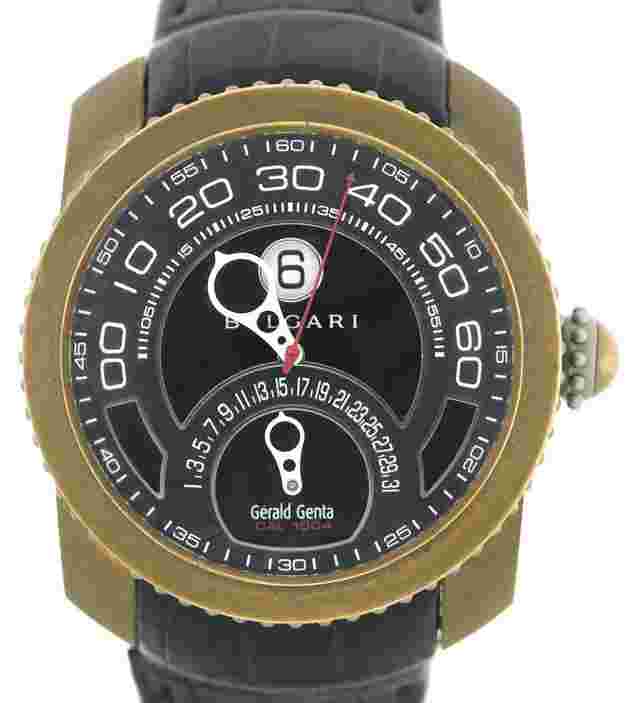 Gérald Genta Gefica Bi-retro Safari Gefica Bi-Retro Safari Ref. GBS.Y.98 BRONZE/TITAN