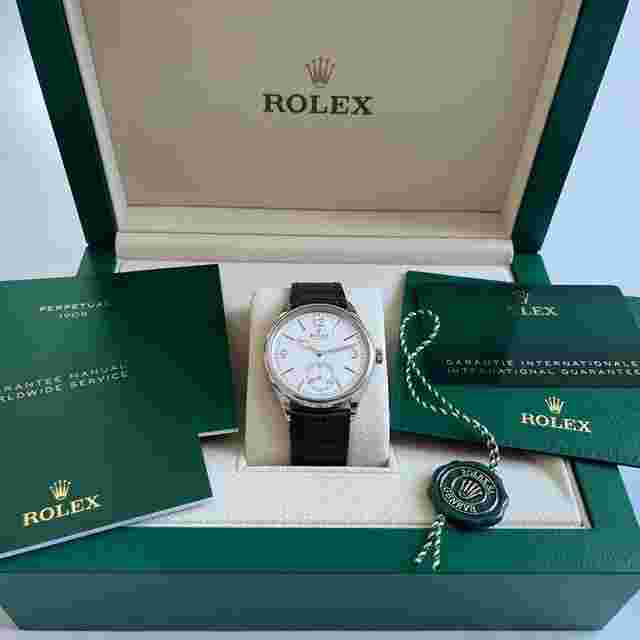 Rolex 1908 M52509-0006 Weissgold Full Set Neu