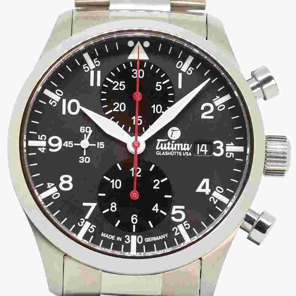 Tutima Glashütte Flieger Legacy T5 6405-02 Nuovo da Rivenditore Ufficiale