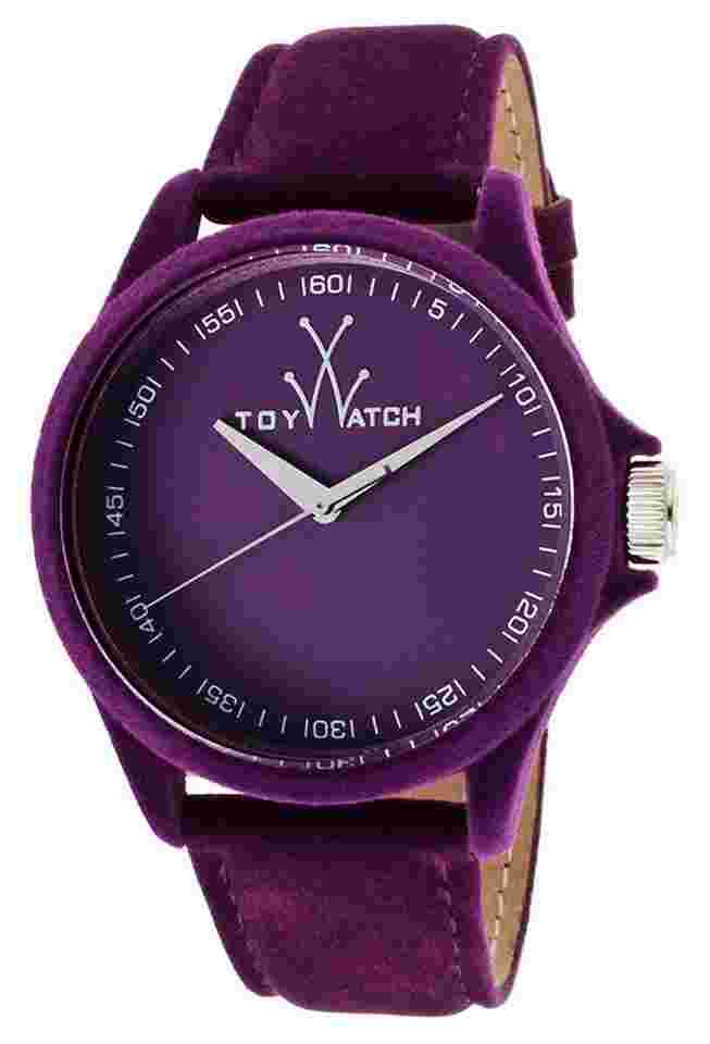 ToyWatch Sartorial Purple Velvet Touch Womens Strap Watch PE06VL