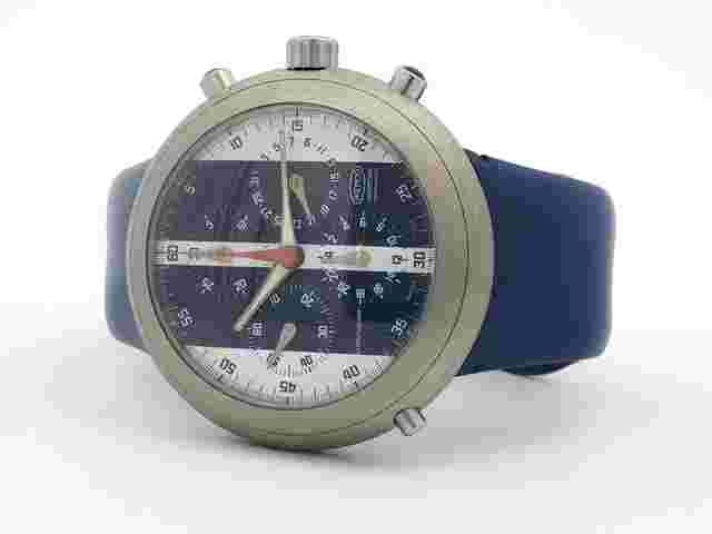 Ikepod Hemipode Cunningham Blue/White Dial GMT 43MM Automatic Steel HC01