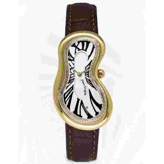EXAEQUO Classic Melting Watch 28mm White Dial Men's Watch EX 0002.0002 