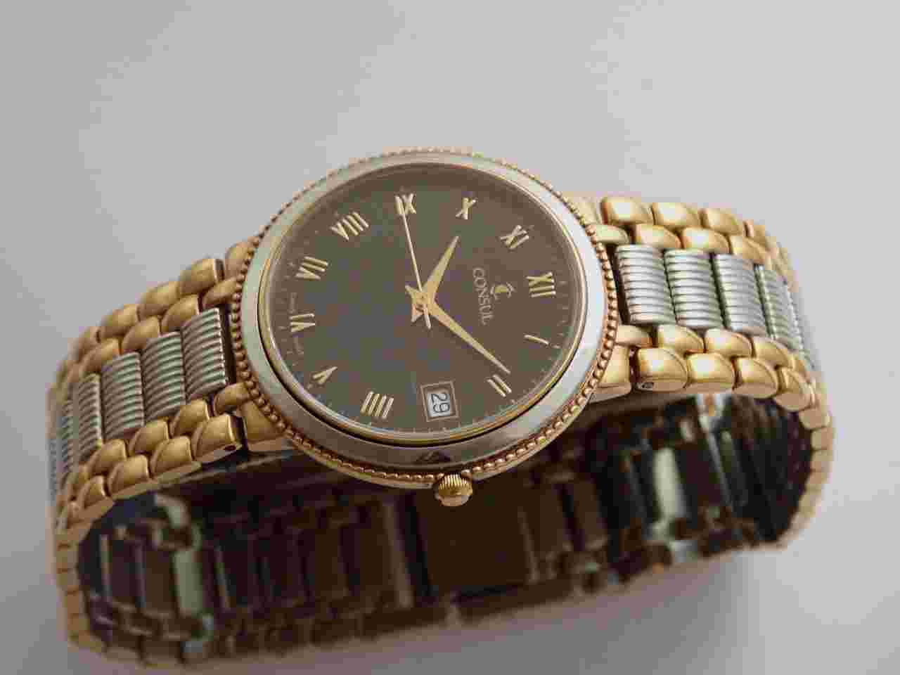 Consul New Bicolor Swiss Men's Watch