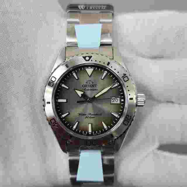 Orient Mako Sports Mako 40 Automatic RA-AC0Q16N Diver Limited Edition Grey Dial 40 mm Case Watch New Realease 2026 Full Set Men's Watch