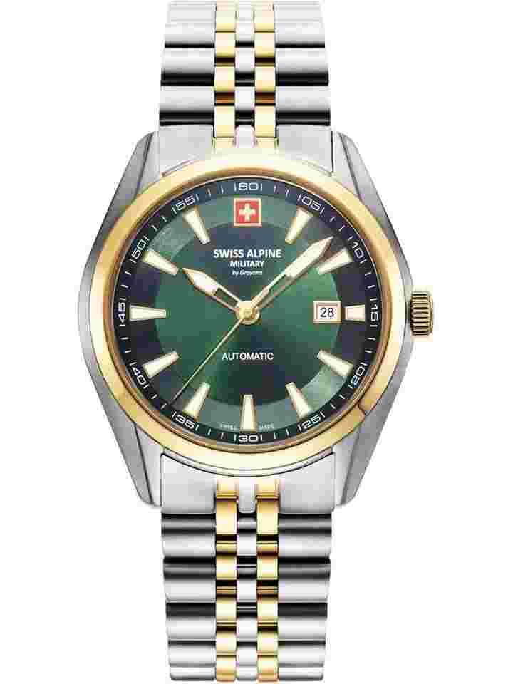Swiss Alpine Military 7091.2144 Herrenuhr Automatik 43mm 10ATM