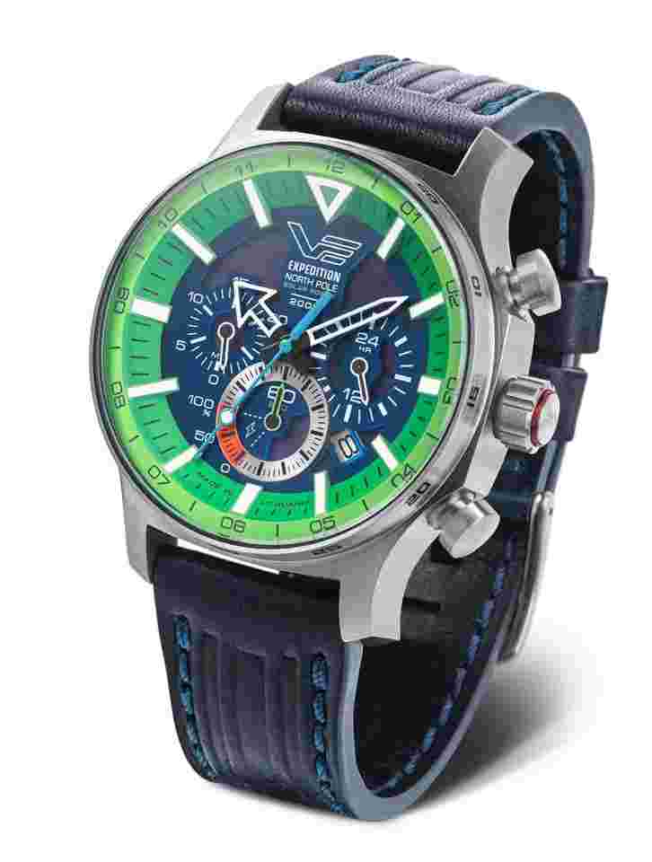 Vostok Europe Expedition North Pole 'Polar Day' Solar 24h VR42-595A733 Full set