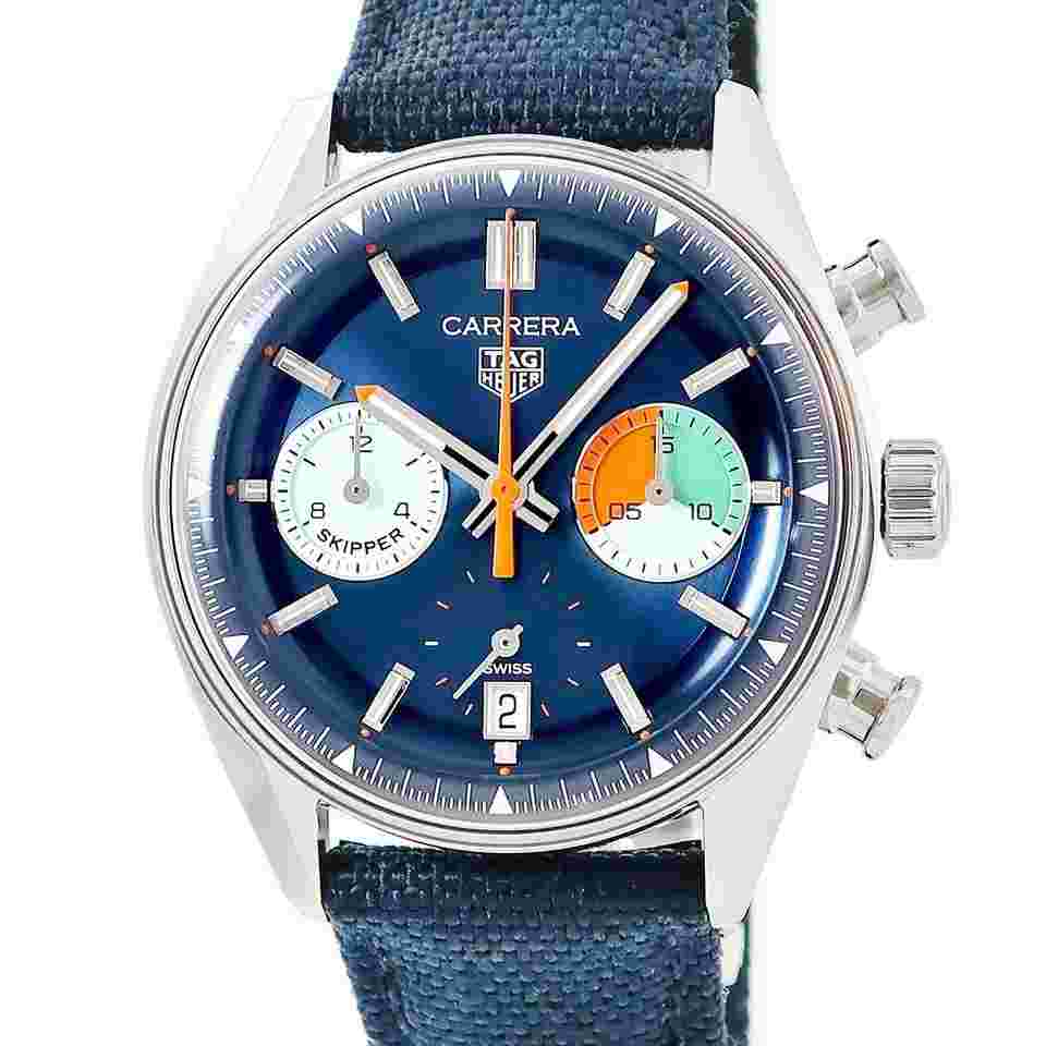 TAG Heuer Carrera Watches CBS2213.FN6002 Carrera Chronograph Skipper Date Small Second