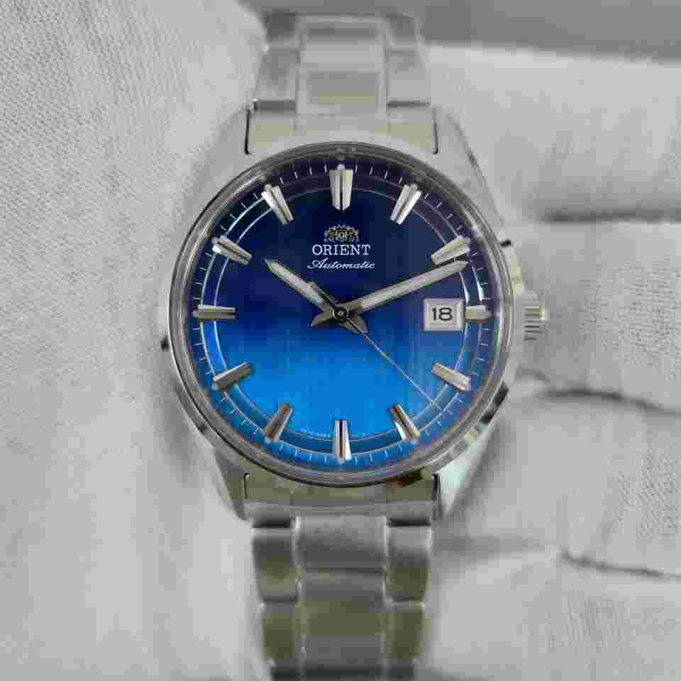 Orient Bambino Contemporary Stretto Date RA-AC0R09L Limited Edition (2300 PCS) Blue Dial 38.5mm Watch New Release 2026 Full Set Men's Watch