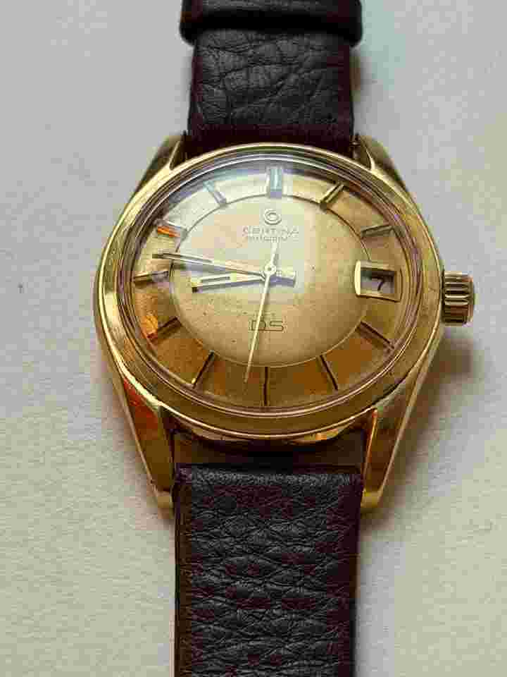 Certina DS Very Rare 1960er Certina DS 5810112 Automatik 18K/750
