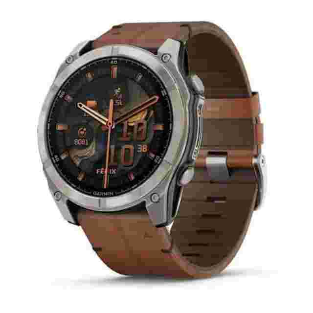 Garmin Men's 010-02905-40 Fenix 8 AMOLED-51 mm+extra strap