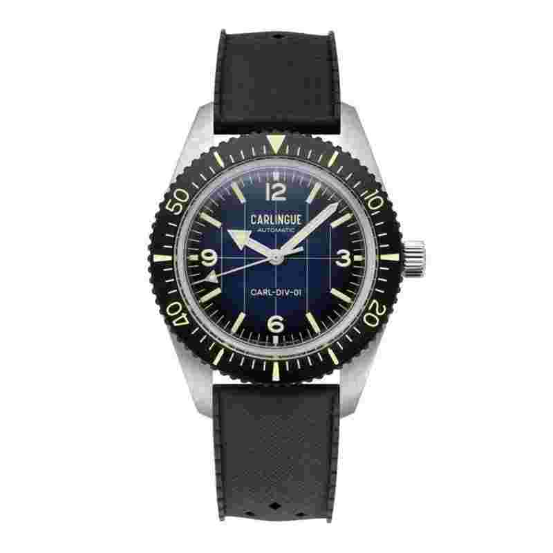 Carlingue Montre Diver 01 Bleu CT-001-C