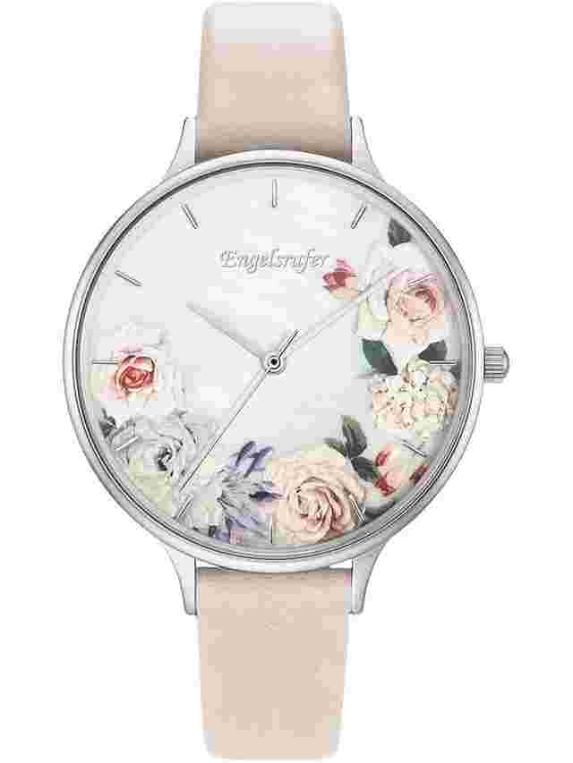 Engelsrufer ERWA-FLOWER2-LBE1-LS Flower Damenuhr 38mm 5ATM 