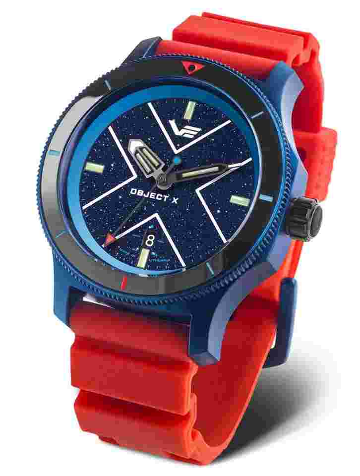 Vostok Europe NH35-599E776 Armbanduhr Automatik Object X mit 2 Bändern LE