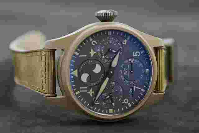 IWC Pilot Chronograph Top Gun Perpetual Calendar Top Gun Edition “mojave IWC Watch Perpetual Calendar Top Gun Edition “mojave