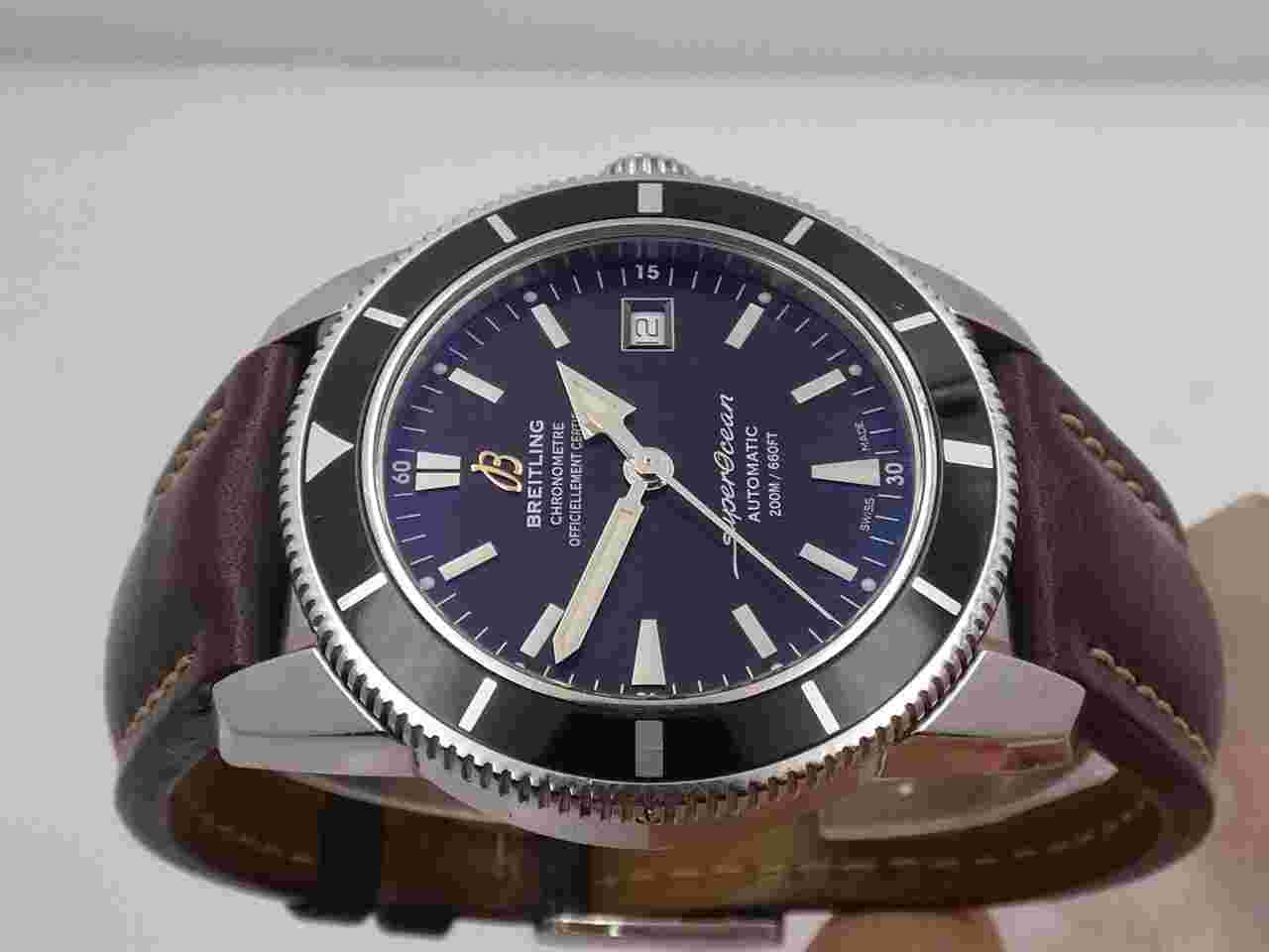 Breitling Superocean Heritage 42 42mm A17321 Automatic Chronometre Steel Black Dial