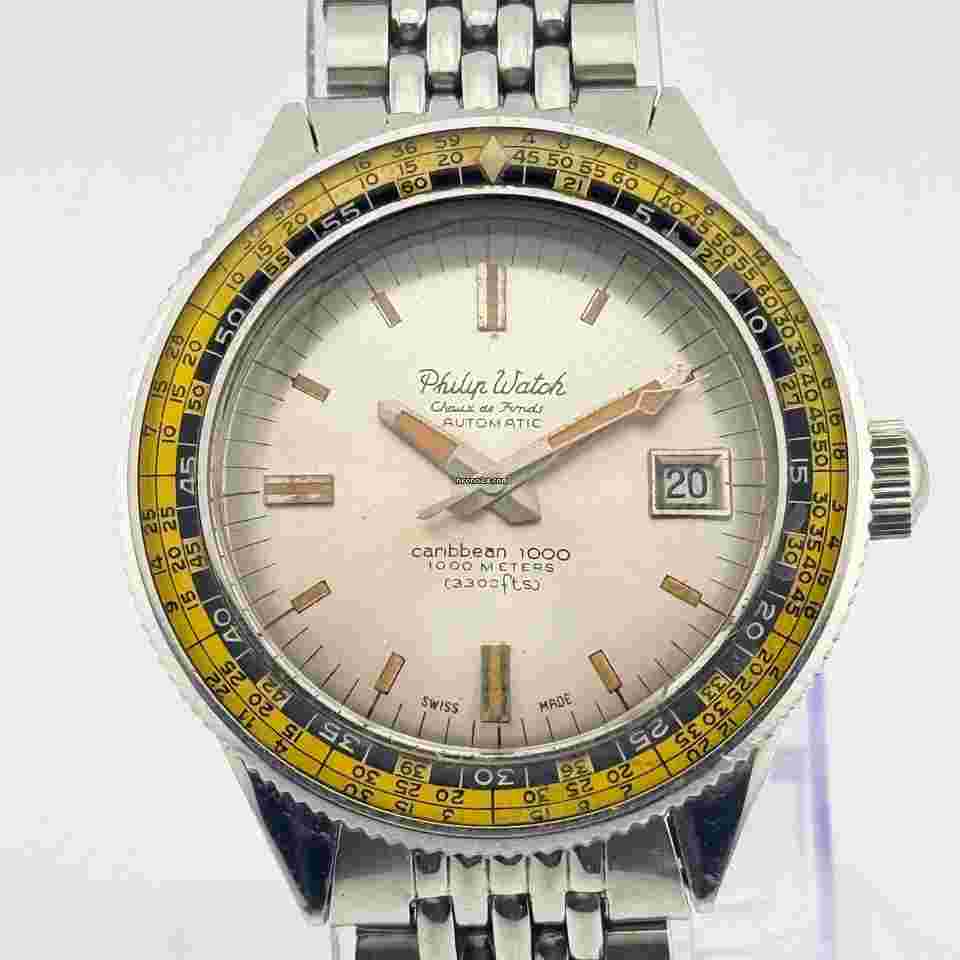 Philip Watch Caribe Caribbean 1000 Albino original rice beads bracelet