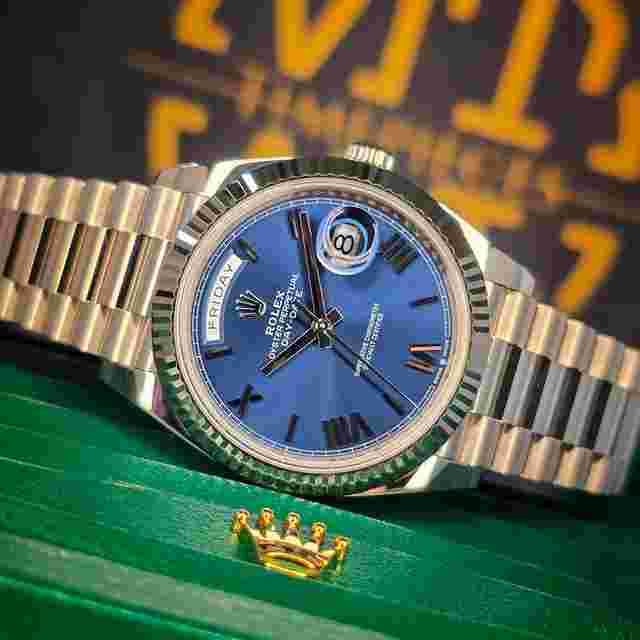 Rolex Day-Date 40 40mm Unworn Full Set Meteorite Dial 228239