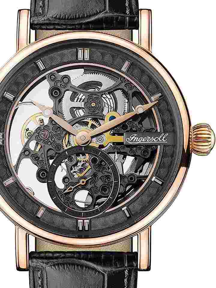 Ingersoll I00403B The Herald Automatik Herrenuhr 40mm 5ATM