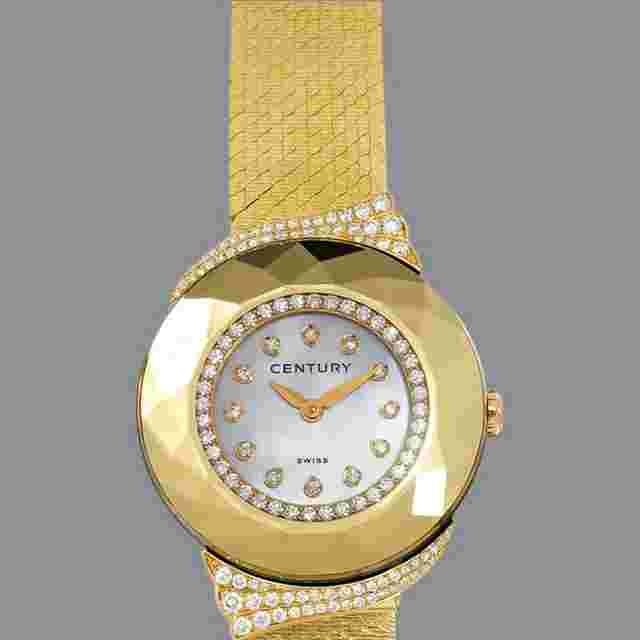 Century Alegria 649.1.S.12P.36.AMG | Qurtz | Diamonds | Yellow Gold