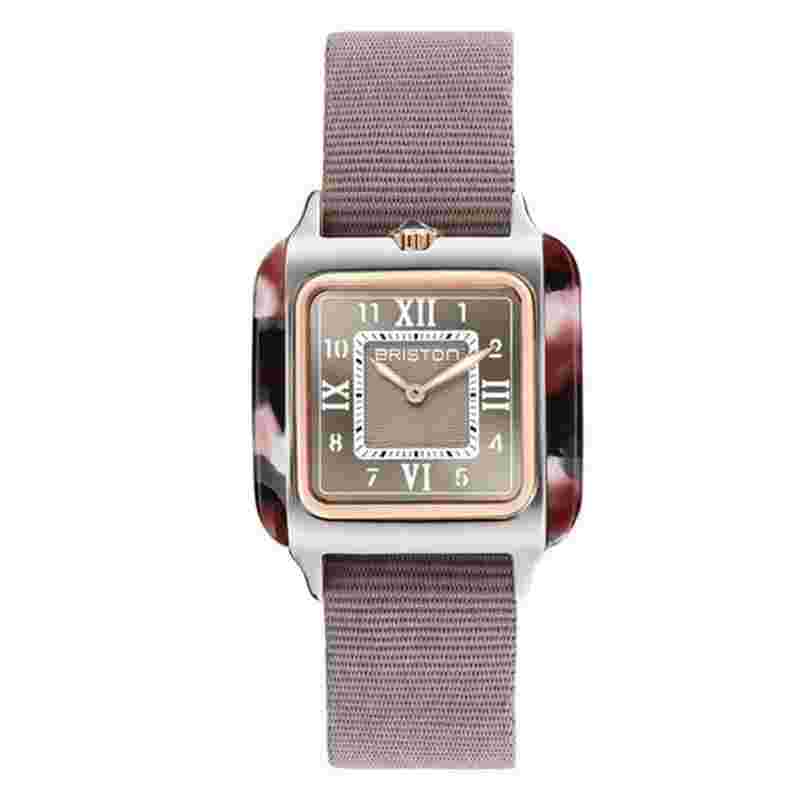 Briston Montre Streamliner Kennedy Spring - HM - Rose Gold - Taupe 262030.PRA.UBR.30.NT