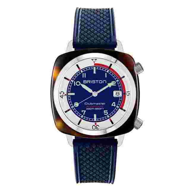 Briston Montre Clubmaster Legend Compressor - Bleu 26642.SA.T.15.FNB 