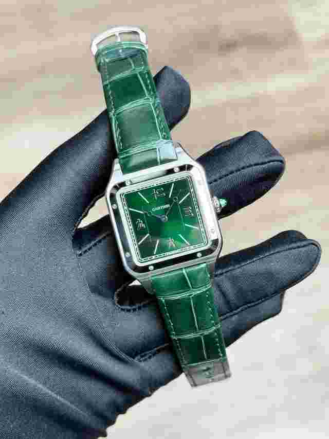 Cartier Santos Dumont Les Flaneurs Unworn 2023 WSSA0066